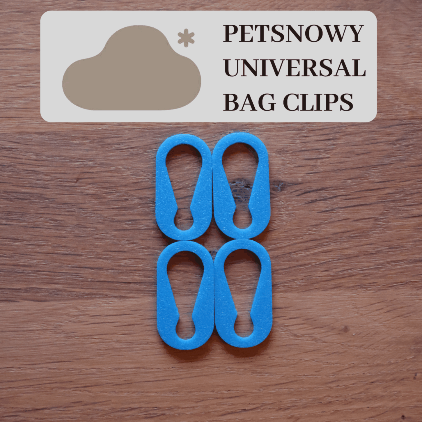 PetSnowy Snow+ Bag Clip