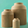 Vase "Olivia" - Beige - Afbeelding 2